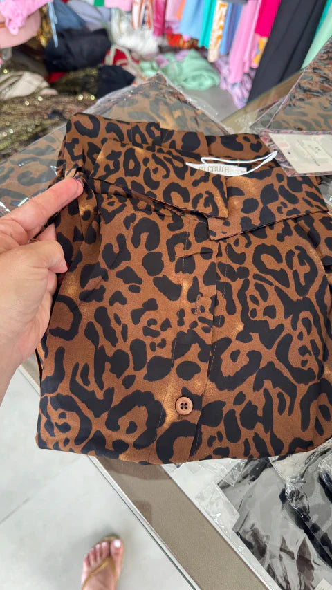 Camisa Animal Print