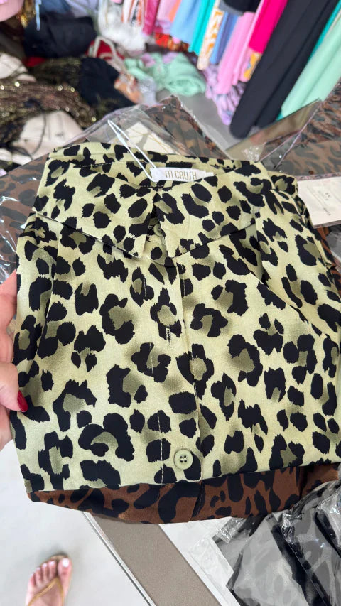 Camisa Animal Print
