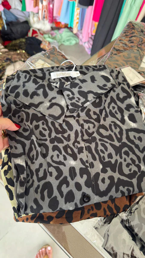 Camisa Animal Print