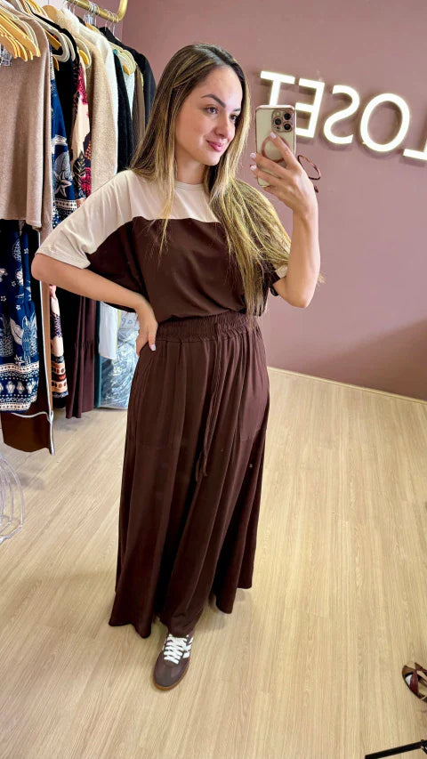 Conjunto saia - Pague 1 e Leve 3
