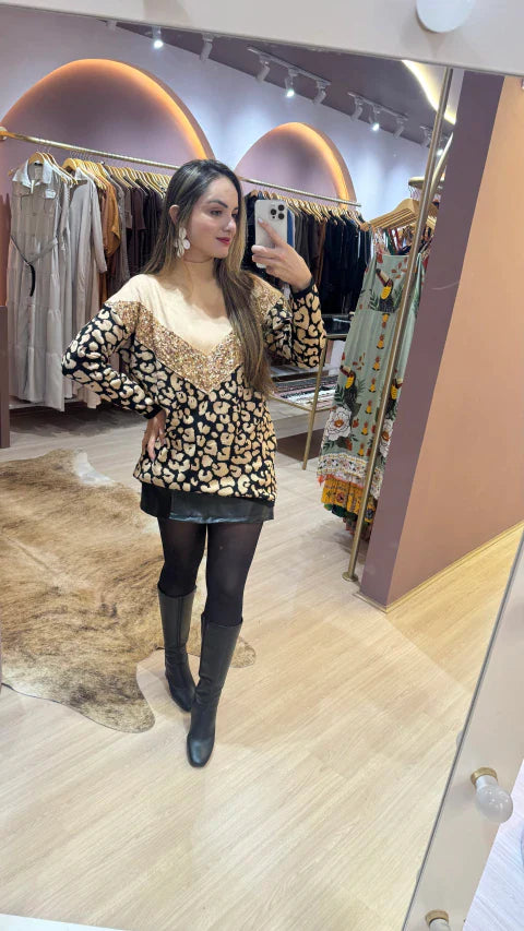 Tricot brilho