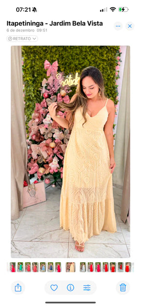 Vestido laise