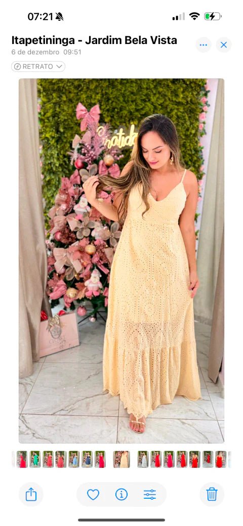 Vestido laise