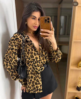 Camisa Animal Print