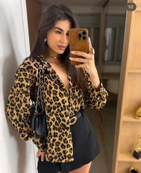 Camisa Animal Print