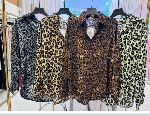 Camisa Animal Print