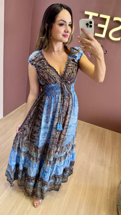 Vestido Indiano -  Pague 1 e Leve 3